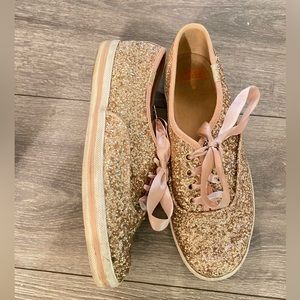 Rose gold Kate spade keds
